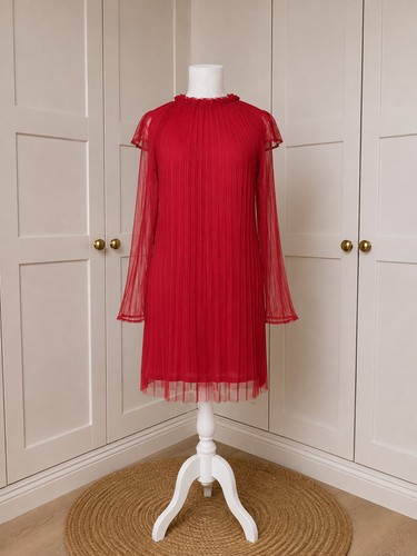 Mohito kleid rot plissee - mohito,