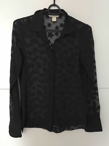 Damen bluse schwarz - h&m,