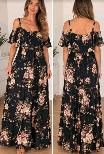 Damen maxikleid lang - lang, carmen