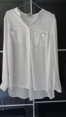 Damen polyester chiffon - damen, bluse-