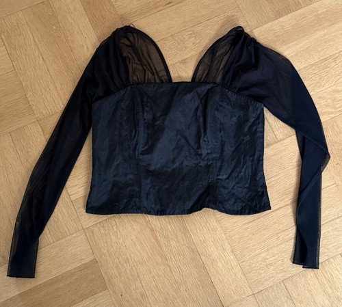Vera mont korsett bluse - mont,