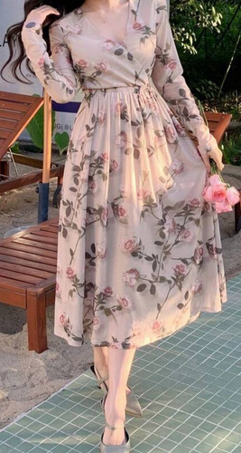 Soho midi kleid damen - midi, l
