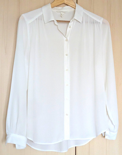 Damen bluse chiffon basic - h&m,