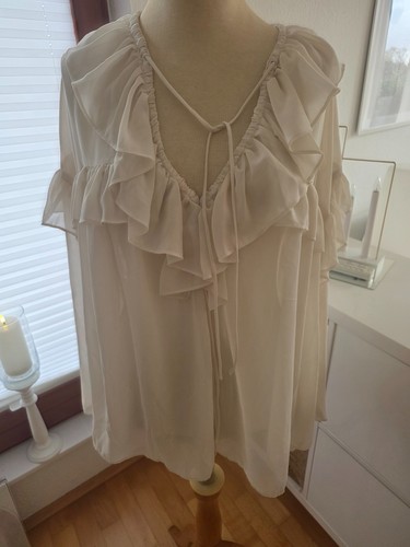 Neu chiffon volant bluse - neu, h&m