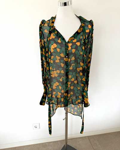 Damen bluse 100 seide - damen, 100%