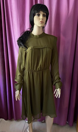 Vero moda kleid midi khaki - vero,