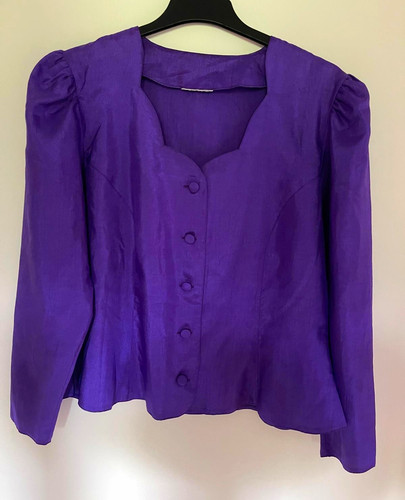 Damen bluse lila langarm - lila,