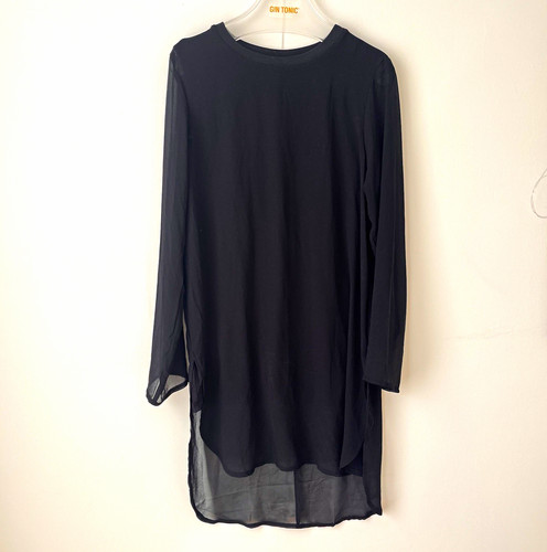 Damen bluse tunika schwarz - damen,