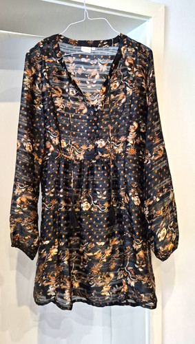 Cream damen tunikakleid - cream,