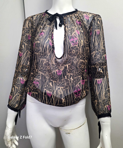 Thomas wylde 100 seiden bluse - wylde,