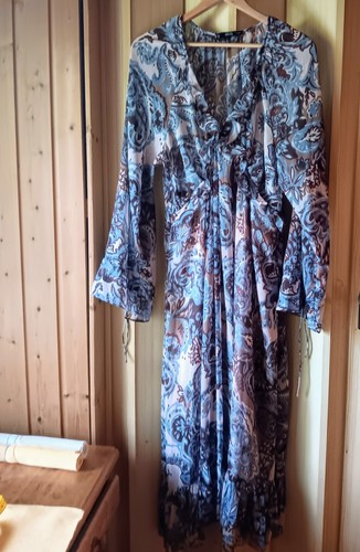 Chiffon kleid cowgirl - kleid, in