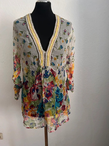 Luxus ibiza tunika kleid - luxus,