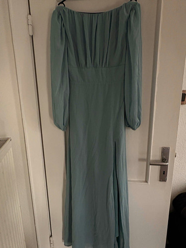 Shein damen maxikleid grün - shein,
