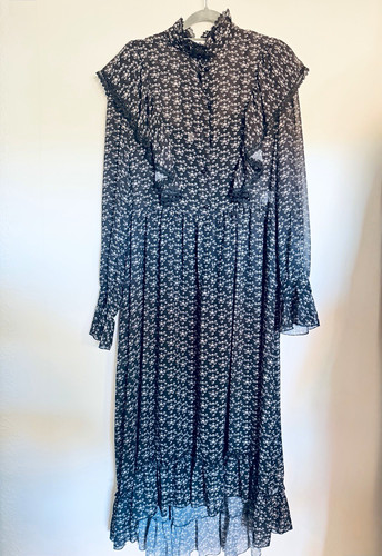 See chloé damen midi kleid - chloé, midi-kleid