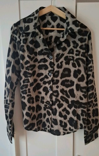 Bluse hemd damen leopard s - damen,