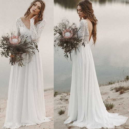 Langarm brautkleid - langarm,