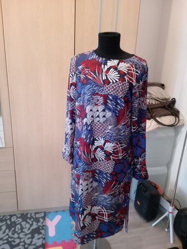 Schönes chiffon kleid - chiffon-kleid, gr.