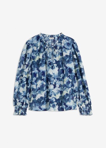 Bedruckte chiffonbluse 46 - chiffonbluse, gr
