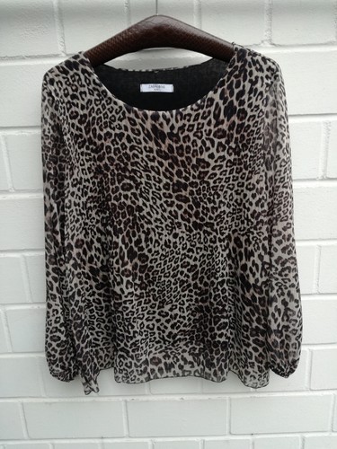 Chiffonbluse zabaione langarm - chiffonbluse,