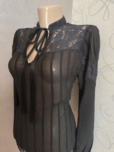 Women jane norman - shirt, black